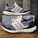 Adidas Shoes | Adidas Ultraboost 5.0 Dna White Lilac Navy Running Shoes Woman's | Color: Blue/Cream | Size: Various