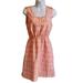 J. Crew Dresses | J. Crew Sleeveless Dress With Pockets Pink And White Floral Design Size 0 | Color: Pink/White | Size: 0