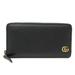 Gucci Bags | Gucci Gg Marmont 428736 Women's Leather Long Wallet [Bi-Fold] Black | Color: Black | Size: Os