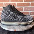 Nike Shoes | Nike Lebron 17 Shoes Mens Size 8 In The Arena Athletic Knit Basketball Sneakers. | Color: Black/Gray | Size: 8