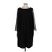 Calvin Klein Casual Dress - Midi: Black Dresses - Women's Size 23