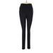 Simply Vera Vera Wang Leggings: Black Solid Bottoms - Women's Size Medium