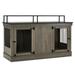 Tucker Murphy Pet™ Large Dog Crate Furniture TV Stand, Wooden Dog Kennel w/ Double Doors, Indoor Furniture Style Dog Crate House End Table | Wayfair