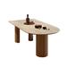 Corrigan Studio® Madderom Free Form Dining Table Wood in Brown | 29.52 H x 78.74 W x 35.43 D in | Wayfair A375E11D38EE46CD9541737FDE2FEB26