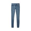 TOM TAILOR Damen Alexa Slim Jeans, blau, Uni, Gr. 28/30