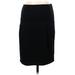 Elizabeth and James Casual Skirt: Black Solid Bottoms - Women's Size 8