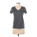Under Armour Active T-Shirt: Gray Activewear - Women's Size X-Small