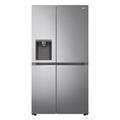 LG GSLV71PZRC | Klasse C | 635 L, Side-by-Side Kühlschrank mit Eis-, Crushed Ice und Wasserspender | interner Wassertank | Total No Frost | LINEARCooling | DoorCooling+ | Platinum Silver