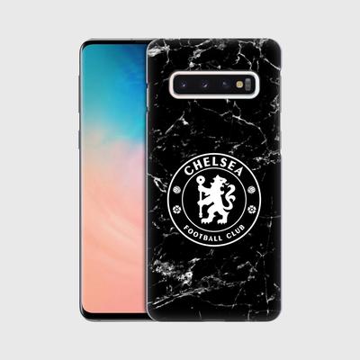 Chelsea Hartschalen-Handyhülle aus schwarzem Marmor - Samsung Image