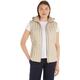 Tommy Hilfiger Damen Weste Feminine Down Vest mit Kapuze, Beige (Classic Beige), XL