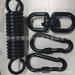 1 Set of Patio Swing Spring Set Metal Hammock Swing Spring Set Heavy Duty Swing Spring Fixing Tool