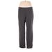 Purejill Casual Pants - High Rise Straight Leg Boyfriend: Gray Bottoms - Women's Size Large