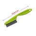 Pet Bathing Tool Pet Grooming Brush - Double Sided Shedding And Dematting udercoat Rake Comb for Dogs And Cats Extra Wide Pet Brush Pp D