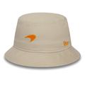 "McLaren New Era Bucket Hat - Beige - unisexe Taille: L"