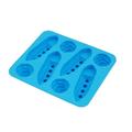 HANXIULIN Blue Ice Making Grid Moldes Creative Love Popsicle Ice Film Home Kitchen Supplies