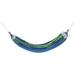 Camping Hammock Double Portable Outdoor Hammock Indoor Backpacking Swing Hanging Outdoor Hanging Chair for Survival Travel Beach Garden Blue