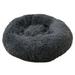 FNOCHY WINTER Calming Dog Beds for Small Medium Large Dogs - Round Donut Machine Washable Dog Bed Anti-Slip Faux Fur Fluffy Donut Cuddler Cat Bed Multiple Sizes XS-XXL