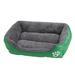Deagia Dog Bed Washable Pet Beds for Home Pet Supportive Foam Pet Couch with Removable Washable Cover Dog Beds for Small Medium Large Dogs & Cats Warming Pet Bed Mint Green S