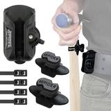 Spider Tool Holster - Hammer Holster Set - Self Locking Quick Draw Belt Holster Clip + Hammer Tab for Carrying Your Hammer Mallet and Other Hand Tools!