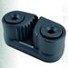 1Pc Nylon Super Wear-resistant Ball Clamp Rope Clip Wire Clip Rope Board Pilates Fitness Equipment (Black)