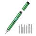 COFEST Lighter Lighter Screwdriver Set Charging And Windproof USB Electronic Lighting LED Supplementary Lighting Machine Green