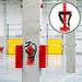 fire extinguisher inside sticker Universal Fire Extinguisher Bracket Fire Extinguisher Holder Wall Mount Rack