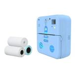 Dazzduo Label printer Printer Paper List Printer 1080P Print Pocket Label Printer Camera Compatible iOS 3 Rolls Printer Printer Thermal Label Pocket Printer Thermal Thermal Label Printer