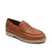 Maverick Penny Loafer - Brown - Rockport Slip-Ons