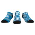 Unisex Rock Em Socks Detroit Lions Make Some Noise Three-Pack Low-Cut Set