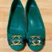 Gucci Shoes | Gucci Flats. | Color: Green | Size: 7