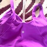 Lululemon Athletica Intimates & Sleepwear | Lululemon Purple Sports Bra- $30 Victoria Secret Sports Bra Black Sports Bra | Color: Purple | Size: M