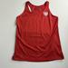 Nike Tops | Nike Dri-Fit Pro Combat Fitted Us Soccer Tank Top Women's Size Xl Red Run Active | Color: Red | Size: Xl