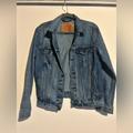 Levi's Jackets & Coats | Levi’s Denim Jacket | Color: Blue/Red | Size: S