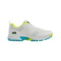 Gunn & Moore Aion All Rounder Cricket Shoe - Junior - WHITE/CYAN/FLUORO / UK6