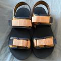 Madewell Shoes | Mwl Neoprene Sandals Size 8 | Color: Orange | Size: 8