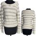 Anthropologie Sweaters | Katsumi Anthropologie Cream Sequin Collar Fuzzy Sweater | Color: Cream/White | Size: M