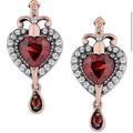 Disney Jewelry | Enchanted Disney Garnet (1-1/10 Ct. T.W.) & Diamond (1/5 Ct. T.W.M | Color: Black | Size: Os