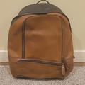 Coach Bags | Coach Leather Backpack Bag Black Brown | Color: Black/Brown | Size: Os