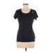 Reebok Active T-Shirt: Black Activewear - Women's Size Small