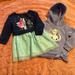 Disney Dresses | Disney Frozen Elsa And Anna Sweatshirt Dress & Hoodie Hooded Shirt Size 3t Girls | Color: Red | Size: 3tg