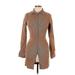 Emory Park Casual Dress - Mini High Neck Long sleeves: Brown Dresses - New - Women's Size Large