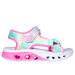 Skechers Girl's Flutter Hearts Sandal Sandals | Size 12.0 | White | Textile