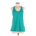 Nike Active Tank Top: Teal Activewear - Women's Size Medium