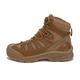 OXEXE Lightweight Combat Boots,Breathable Military Boots,Durable Suede Leather Military Work Boots Desert Boots,Urban Commuter Desert Boots Hiking Boots, 42, sand