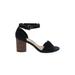 Splendid Sandals: Black Print Shoes - Women's Size 9 1/2 - Open Toe