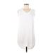 Cloth & Stone Casual Dress - Shift: White Dresses - Women's Size X-Small