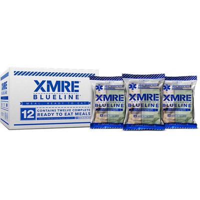 XMRE Blue Line MRE Dehydrated Food 12 Meals 16.70 lbs XMREBL12H