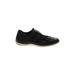 Ecco Sneakers: Black Print Shoes - Women's Size 38 - Round Toe