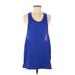 Adidas Tank Top Blue Print Scoop Neck Tops - Women's Size Medium