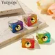 Big Rings for Women Chunky Finger Rings for Girls Square Design Party Jewelry Gift New Fashion
